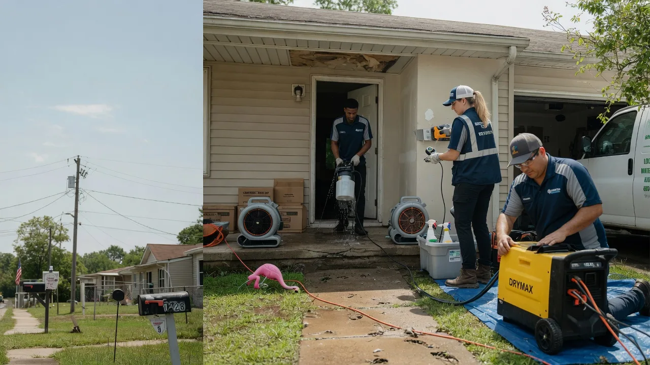 Storm Damage Water Removal in Moscow, OH near me